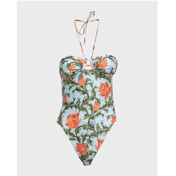 Agua by Agua Bendita Sandalo One Piece Swimsuit Sz L New With Tags - Picture 10 of 16